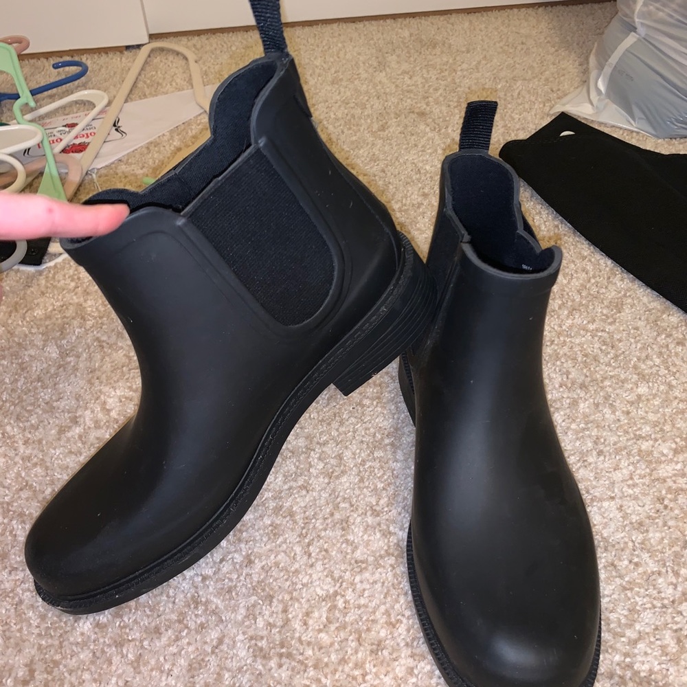 Madewell rain booties